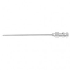 Tuohy Lumbar Puncture Needle 16 G - With Luer Lock Connection - Special Tip Stainless Steel, Needle Size Ø 1.6 x 76 mm